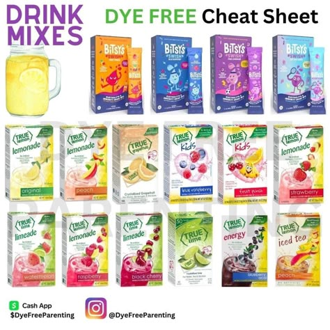 Dye Free Drinks For Kids, Dye Free Drinks, Dye Free Snacks Walmart, Red Dye Free Foods For Kids, Red 40 Free Foods, Dye Free Kid Snacks, Red Dye 40 Free Foods For Kids, Dye Free Snacks For Kids, Dye Free Foods For Kids