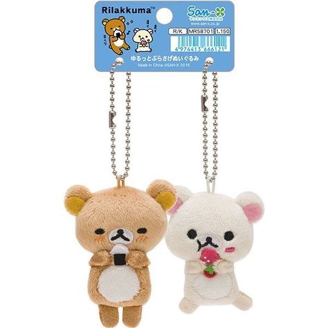 Rilakkuma Plushie, Rilakkuma And Korilakkuma, Pink Feminine, Rilakkuma Korilakkuma, Cute Plushies, Gift Inspo, Cute Keychain, Cute Stuffed Animals, Cute Little Things