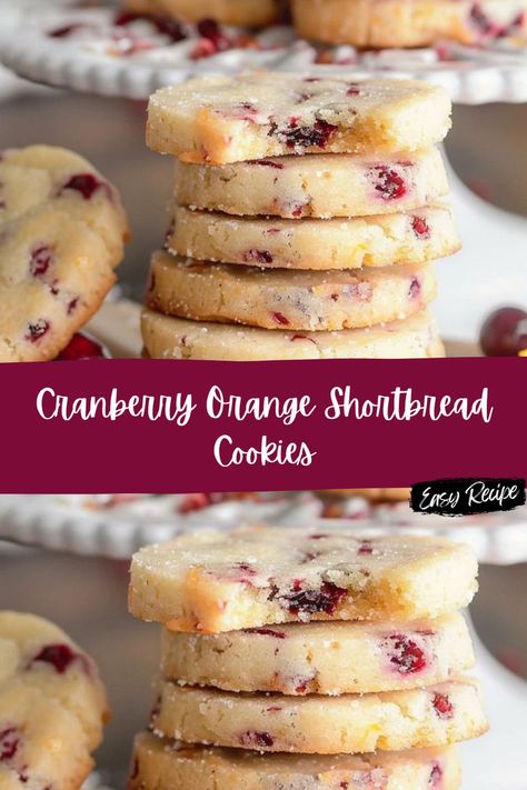 Cranberry Orange Shortbread, Orange Shortbread Cookies, Cranberry Shortbread Cookies, Cranberry Shortbread, Orange Shortbread, Cranberry Orange Shortbread Cookies, Shortbread Cookies Easy, Cranberry Orange, Shortbread Cookies