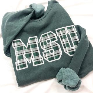 Up Embroidery, Sorority Sweatshirts, Valentine Projects, Embroidery On Clothes, Embroidered Crewneck, Spirit Wear, Alma Mater, Embroidered Sweatshirt, Message Board