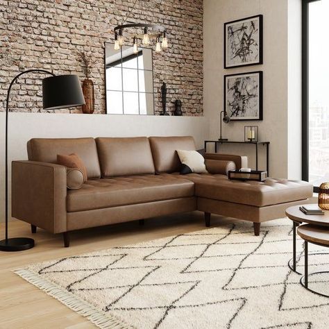 #Stylish #Garden #Living #a #Elevate #for #Living #Your #Ideas #Room #and #Inviting #Inspiring #HomeIdeas #Space #HomeStyle Brown Corner Sofa Living Rooms, Earthy Aesthetic Living Room, Living Room Brown Leather Sofa, Leather Sofas Living Room Ideas, Tan Leather Sofa Living Room, Living Room With Leather Sofa, Brown Sofa Decor, Tan Sofa Living Room, Light Brown Sofa