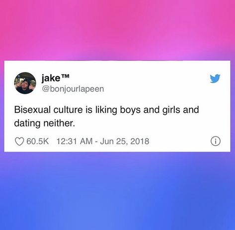 Bisexual Meme, Bi Jokes, Quotes True Friends, Bi Humor, True Friend Quotes, Bisexual Pride Quotes, Bi Quotes, Bi Aesthetic, Bi Stuff