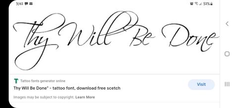 Let God Tattoo Cursive, Thy Will Be Done Tattoo Fonts, Great Is Your Faithfulness Tattoo, Thy Will Be Done Tattoo, Grace Script Tattoo, Blessed Script Tattoo, Tattoo Fonts Generator, Thy Will Be Done, Saved Tattoo