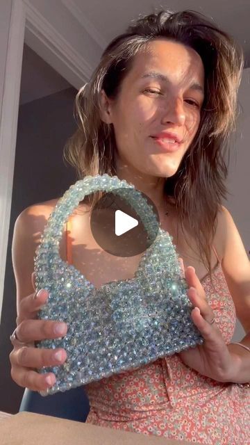 Crystal bags / Beaded bags/ Сумки из хрусталя/ Кришталеві сумки on Instagram: "The second day I created 🍀’Clover beaded bags’🍀& showed my first bags to relatives, one person told me ‘Yes, it is nice, but do you believe you can sell it?!’

I told ‘I will’

And I did.

More then 30 ladies in different countries of the world are already walking around with my handmade ‘Clover’ Crystal Bags. 

And I am proud that I did not give up and have already created dozens of cute, elegant, shining handbags.

If there something you wanna do, just do it!
Don’t let you head stop your heart from moving!

‘Sia Large’ for the first time with a button.
Firstly it comes without a button, so this one was added upon request of a client.

#handbag #creationprocess #crystalbag #crystalpurse #styleinspiration #gre Crystal Bags Handbags, Crystal Purse, Crystal Bags, Second Day, Do You Believe, Different Countries, One Bag, Beaded Bags, Don't Give Up