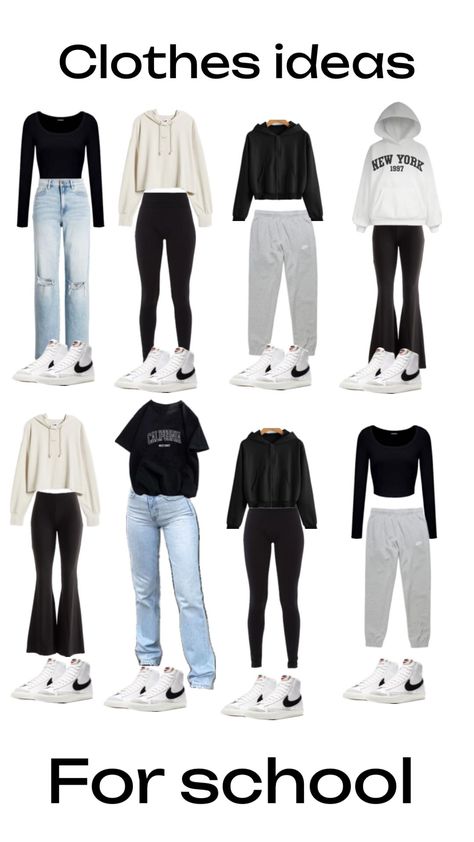 School Outfits For Middle School, Cute School Outfits For Middle School, Outfit Ideas For School Leggings, Outfits For Middle School, Cute Easy Outfits For School, Cute School Outfits, Cute Middle School Outfits, Simple Outfits For School, Cute Outfits With Leggings