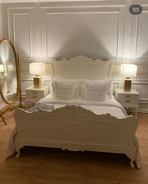 French Inspired Bedroom, Inspired Bedroom, Classy Bedroom, Dekorasi Kamar Tidur, Pinterest Room Decor, Classic Bedroom, Redecorate Bedroom, Dream Room Inspiration, Room Makeover Bedroom