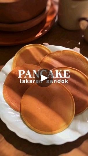 Resep Pancake, Baby Pancakes, Crepes And Waffles, Pan Cake, Online Food, Semarang, Food Preparation, Donuts, Waffles