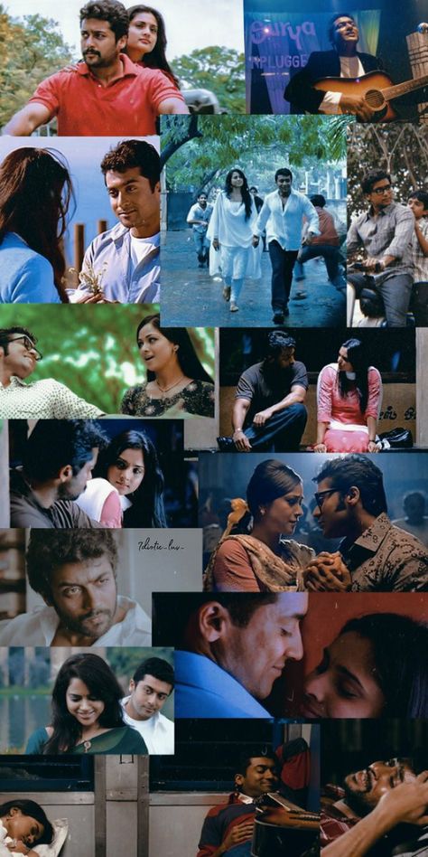 Surya Actor, Mani Ratnam, Actors Illustration, Movie Collage, Classic Films Posters, Cute Movie Scenes, Film Posters Art, Bollywood Posters, Love Couple Images