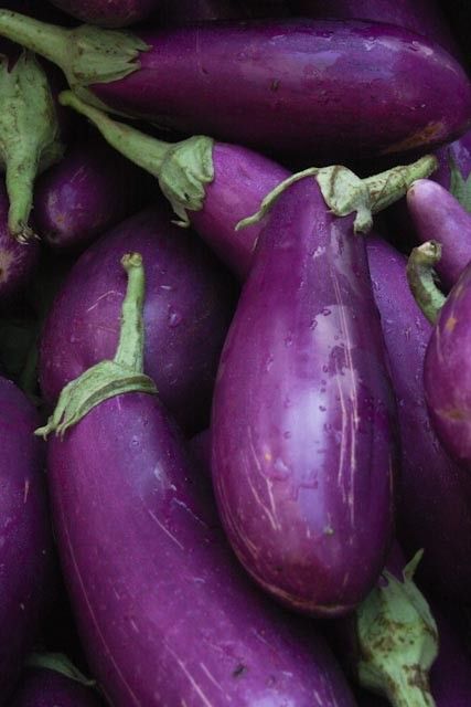 Farmers Market Food, Purple Eggplant, Purple Kitchen, Purple Love, Art Food, Eggplant Purple, All Things Purple, Purple Lilac, Plum Purple