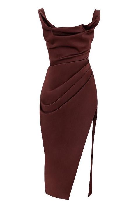 Off The Shoulder Corset Dress, Burgundy Midi Dress, Grad Dresses, House Of Cb, Looks Chic, Corset Dress, Fancy Dresses, Midi Dresses, Outfits Casuales