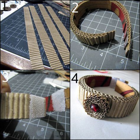 Cardboard Photo Frame, Corrugated Sheets, Cardboard Jewelry, Cardboard Crafts Diy, Oh Dear, Flat Nose, Hello You, Beading Needles, Diy Cardboard