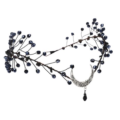 PRICES MAY VARY. Gothic Style: Our crystal fairy crown showcases gothic elegance with its intricate crystal bead design. Great for adding a touch of dark enchantment to any Renaissance or medieval outfit, it’s a standout accessory for fantasy fans Crystal Design: Handcrafted with exquisite crystal beads, this elf crown captures the ethereal beauty of fae lore. Ideal for Renaissance faires and Halloween events, it enhances any costume with a sparkling, otherworldly glow Versatile Use: Elevate you Dark Wedding Jewelry, Ethereal Costume Halloween, Dark Tiara, Dark Fae Costume, Elf Circlet, Fae Lore, Acotar Wedding, Witch Headpiece, Moon Headpiece