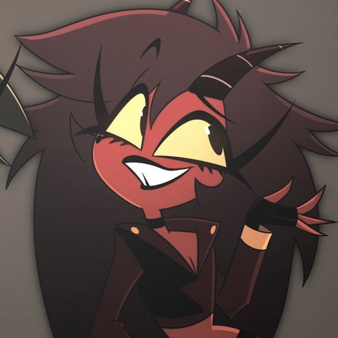 Millie Helluva Boss Aesthetic, Millie Hazbin Hotel, Millie Icons Helluva Boss, Mille Helluva Boss, Millie Helluva Boss Pfp, Vaggie Pfp, Pfps Funny, Hellvana Boss, Helluva Boss Millie