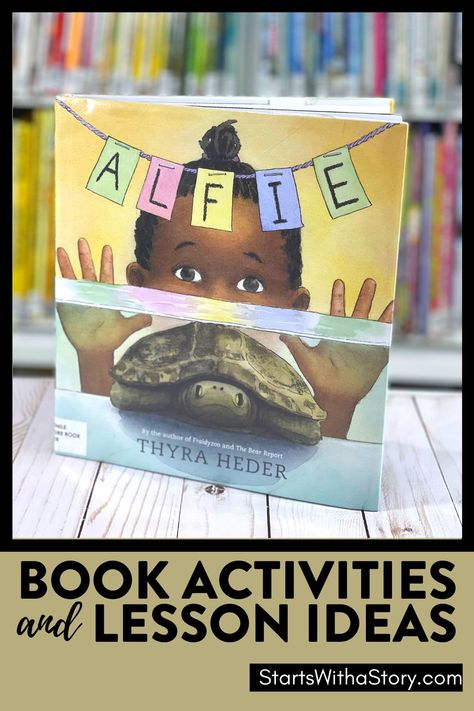 Hey elementary teachers! The picture book Alfie by Thyra Heder is a quality read aloud to share with your 1st, 2nd and 3rd grade students as part of an SEL lesson about feelings. We at the Clutter-Free Classroom knew we had to add it to our Starts With a Story collection, which is a library of book companions filled with fun lesson ideas, teaching tips and worksheets. Teachers have everything they need to deliver engaging lessons! Learn about this book and the related printable activities! First Grade Read Alouds And Activities, Read Aloud Lesson Plans, Read Aloud With Art Project, Best Read Alouds For Second Grade, Interactive Read Aloud Lessons, Social Emotional Learning Lessons, Book Art Projects, Writing Lesson Plans, Clutter Free Classroom