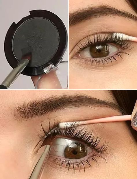 Tightline Eyes, Best Eyeliner For Tightlining, Tightlining Eyes, Kohl Liner, Eyeliner Shapes, Eyeliner Techniques, Eyeliner Hacks, Perfect Eyeliner, Best Eyeliner