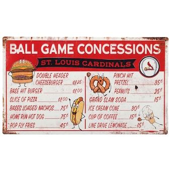 St. Louis Cardinals Home & Office | www.ladyfanatics.com Baseball Concessions, Philadelphia Phillies Baseball, Phillies Baseball, Concession Stand, Cardinals Baseball, Dodgers Baseball, Take Me Out, St Louis Cardinals, Philadelphia Phillies