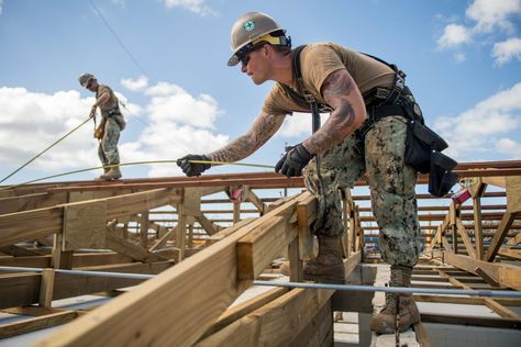 Us Navy Seabees, Welding Schools, Navy Seabees, 77th Birthday, Rear Admiral, Navy Base, Pearl Harbor Attack, Merchant Marine, Navy Military