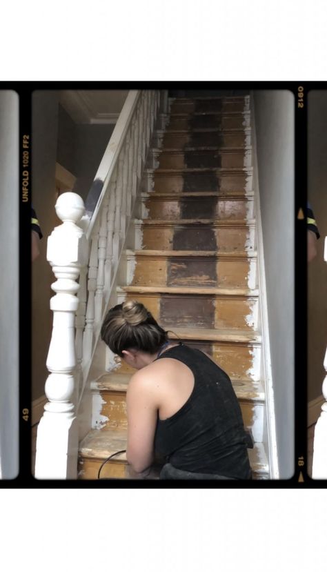 Project: Hallway Makeover – Emerald Terrace Small Landing Ideas Upstairs Decor, Small Victorian Terrace Hallway, 1930s Staircase, 1930 Hallway, 1930s Hallway Ideas, 1930s Hallway, Victorian Entrance Hall, Victorian Hallway Ideas, Victorian Terrace Hallway