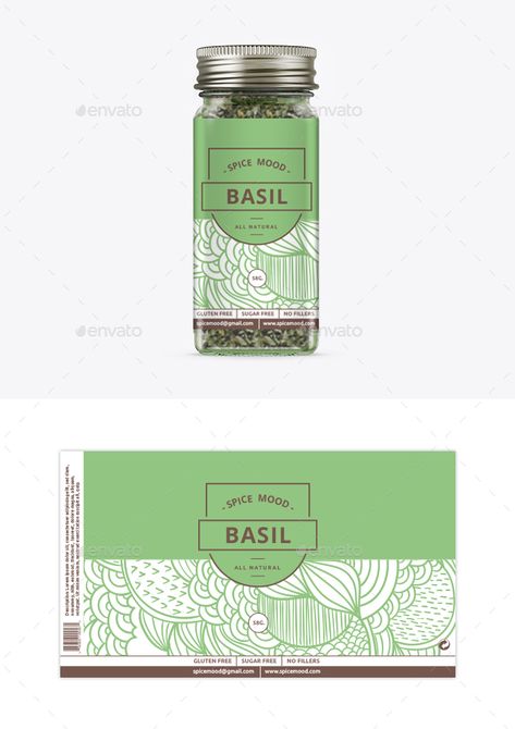 Spice Packaging Design Branding, Spice Packaging Ideas, Spice Package Design, Package Label Design, Spices Label Design, Spice Packaging Design Ideas, Organic Food Packaging Design, Food Packaging Label Design, Spice Label Design