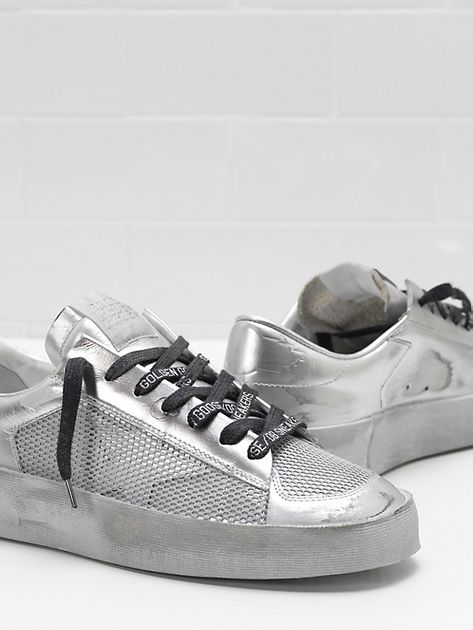 STARDAN - 34E959-RAYSN - Golden Goose Deluxe Brand - Official Website Shoes Photo, Golden Goose Deluxe Brand, Golden Goose, Golden Goose Sneaker, Womens Sneakers, Buy Now, Clothing Accessories, Sneakers, Leather