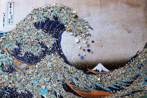 The Plastic Ocean Project: What do Project Aware and Jack Johnson have in com... Environmental Art Projects, Waste Art, Ocean Projects, Ocean Pollution, Trash Art, Plastic Art, Oceans Of The World, Plastic Pollution, Gcse Art