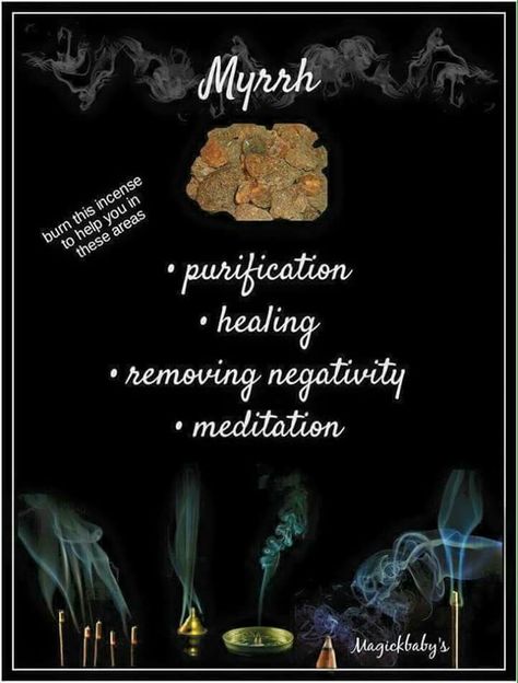 Myrrh Myrrh Spiritual Meaning, Witchy Ingredients, Homemade Incense, Magick Herbs, Sun Magic, Magic Energy, Nature Witch, Magickal Herbs, Easy Spells