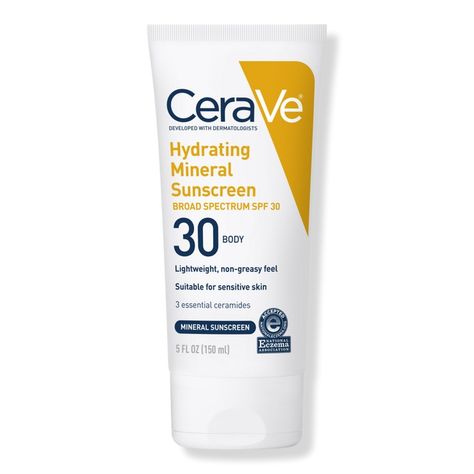 Discover great products at the best prices at Dealmoon. CeraVe Hydrating Sunscreen Body Lotion SPF 30 - CeraVe | Ulta Beauty. Price:$17.99 at ULTA Beauty Non Comedogenic Oils, Physical Sunscreen, Tinted Spf, Body Sunscreen, Sunscreen Spf 50, Skin Allergies, Zinc Oxide, Sunscreen Lotion, Mineral Sunscreen