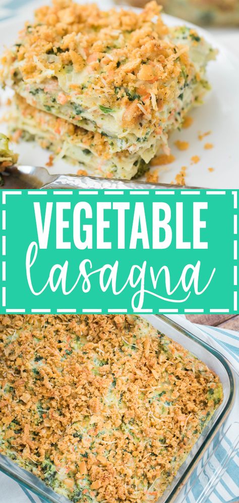 Lasagna With White Sauce Recipe, Vegetable Lasagna With White Sauce, Lasagna With White Sauce, White Lasagna Recipe, Veggie Lasagna Recipe, Lasagna Recipe With Ricotta, Vegetarian Lasagna Recipe, Ricotta Spinach, Creamy White Sauce