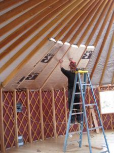 Silo Homes, Yurt Ideas, Pacific Yurts, Building A Yurt, Yurt Interior, Grain Bin House, Yurt Home, Yurt Living, Silo House