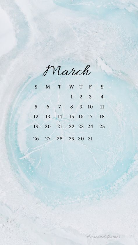 March 2023 Calendar, Save The Date Fonts, Month Wallpaper, March Wallpaper, Blue Calendar, March Calendar, Wedding Calendar, Calendar March, March Wedding