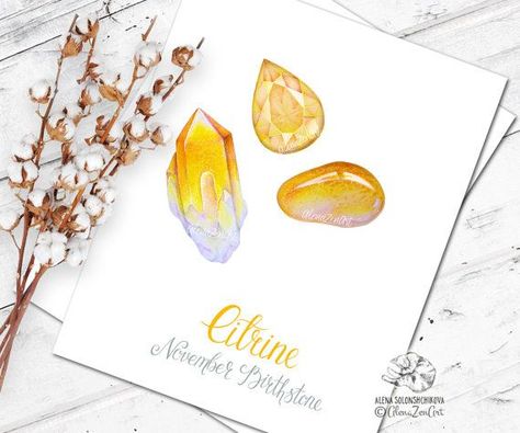 Drawing Gems, Body Is A Temple, November Birthstone, Citrine Crystal, Color Pencil Art, Journal Doodles, Book Of Shadows, Pencil Art, Crystals And Gemstones