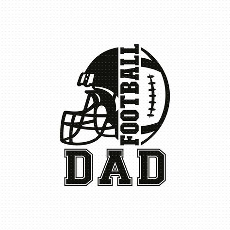 Football Cricket Designs, Free Football Svgs, Football Dad Shirts Ideas, Football Dad Shirts, Dad Shirt Svg, Football Shirt Designs, Free Football, Football Gear, American Football Players