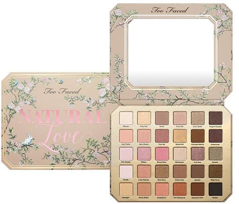 Too Faced Summer 2017 Natural Love Palette – Beauty Trends and Latest Makeup Collections | Chic Profile Too Faced Natural Love, Neutral Eyes, Latest Makeup, Too Faced Makeup, Products Makeup, Eye Shadow Palette, Too Faced Cosmetics, Eye Palette, Makati