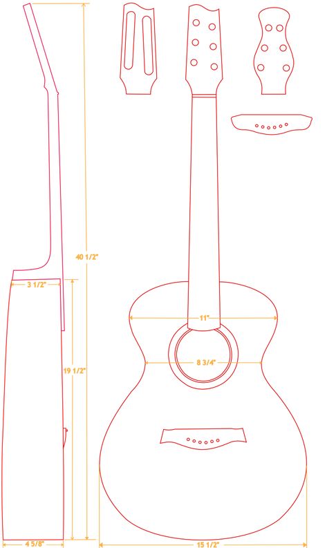 Guitar Template, Guitar Patterns Templates, Acoustic Guitar Template Free Printable, Guitar Patterns Design, Coco Guitar Template, Guitar Arpeggios Patterns, Guitar Outline, Cardboard Guitar, Arpeggios Guitar Patterns