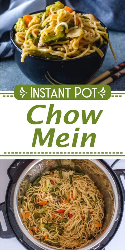 Instant Pot Chow Mein | Pressure Cooker Chow Mein | Slow Cooker Chow Mein   | Easy Chow Mein Recipe | Crock Pot Chow Mein | One Pot Chow Mein | How To Make Chow Mein   | Homemade Chow Mein | Chow Mein recipe | Instapot Chowmein #chicken #maindish  #dinner #instantpot #recipe #corriecooks Chinese Lo Mein, Instant Pot Lo Mein, Chinese Chicken Recipes, Pot Recipes Easy, Lo Mein, Easy Chinese Recipes, Easy Chinese, Instant Pot Recipes Chicken, Easy Instant Pot Recipes