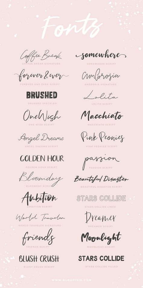 Font Bundle   Collage Graphics by Blog Pixie on @creativemarket Fonts Tattoo, Fonts Canva, Mises En Page Design Graphique, Fonts Creative, Romantic Fonts, Cool Signatures, Writing Fonts, Cat Tattoos, Commercial Use Fonts