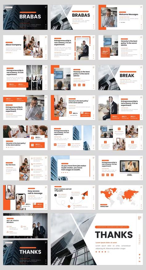 Corporate PowerPoint Template. 30+ Unique Slides Powerpoint Corporate Design, Corporate Powerpoint Template, Powerpoint Business Design, Corporate Presentation Design Layout, Slides Design Ideas, Powerpoint Cover Design, Slide Layout Design, Corporate Powerpoint Design, Corporate Slides