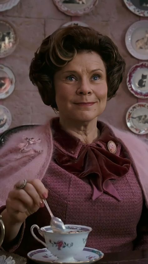 Slytherin Characters, Umbridge Harry Potter, Harry Potter Umbridge, Delores Umbridge, Harry Potter Portraits, Harry Potter Scrapbook, Harry Potter Professors, Harry Potter Goblet, Dolores Umbridge