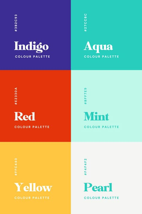 Colorful Muted Palette, Color Palette Meaning, Color Palette Fun Happy, Smart Color Palette, Portfolio Website Color Palette, Vibrant Colour Combinations, Bold Primary Color Palette, Color Palette Design Logo, Playful Color Palette Branding