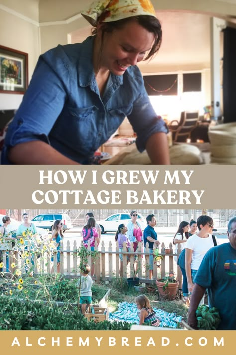 How To Start A Cottage Food Business, Small Bakery Setup Ideas, Home Bakery Business Kitchens, Home Bakery Kitchen Small Spaces, Home Baker Aesthetic, Cottage Home Bakery, Cottage Food Bakery, Selling Bread From Home, Home Bakery Porch Pickup