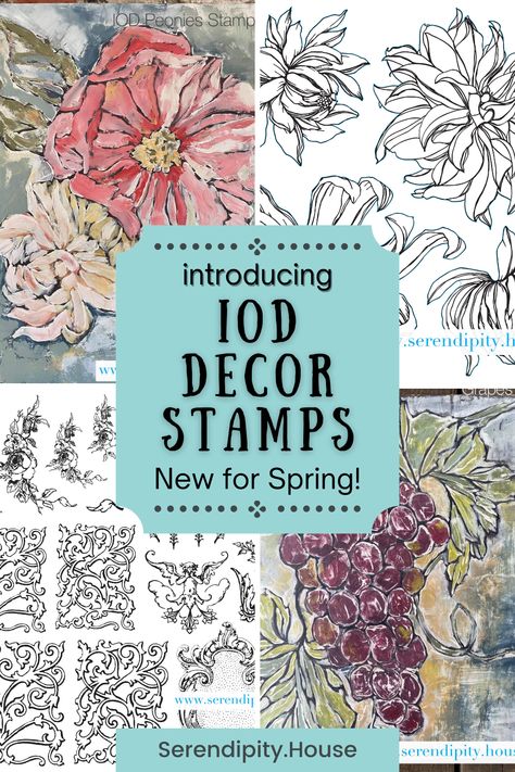 Iod Stamps On Furniture, Paint On Furniture, Iod Stamps, Appliqué Patterns, Iron Orchid Designs, Stamp Projects, Home Decor Projects, Design Stamps, Chalk Paint Furniture