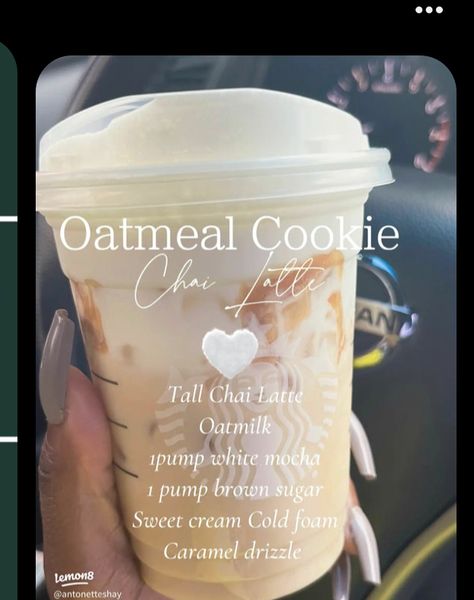 Chai Starbucks, Chai Drinks, Keurig Recipes, Coffee Orders, Starbucks Drinks To Try, Starbucks Order, Secret Starbucks Drinks, Starbucks Orders, Special Drinks