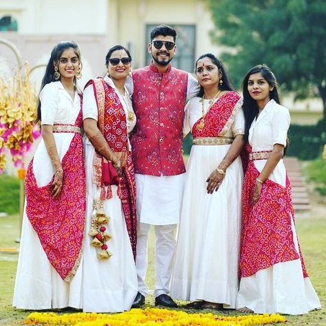 Same Outfits For Family Indian, Family Outfits For Wedding Indian, Matching Family Outfits For Wedding, Haldi Theme Dress For Family, Family Theme Dress For Indian Wedding, Family Outfits Indian, Family Function Outfit, Family Twinning Outfits Indian, Family Matching Outfits Indian Wedding