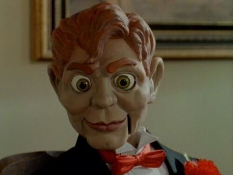 Slappy the Dummy | Goosebumps Wiki | Fandom Slappy Goosebumps, Goosebumps Characters, Goosebumps Film, Goosebumps 2, Slappy The Dummy, Ventriloquist Dummy, Gif Terror, Goosebumps Books, Chucky Doll