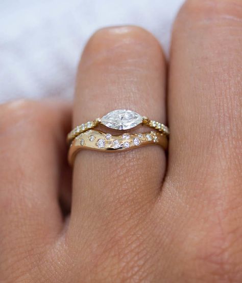 Cheap Diamond Rings, Rings Ideas, Engagement Rings Princess, Marquise Ring, Fine Diamond Jewelry, Engagement Rings Marquise, Unique Diamond Rings, Princess Cut Rings, Engagement Band