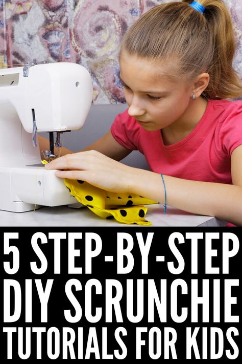 Scrunchies Diy How To Make Step By Step, Diy Hair Scrunchies How To Make, How To Make Hair Scrunchies Tutorials, How To Make Scrunchies With Hair Ties, How To Make A Scrunchie Video, How To Make Hair Ties, Diy Hair Scrunchies Tutorials, Make Scrunchies Tutorials, How To Make A Scrunchie With A Hair Tie