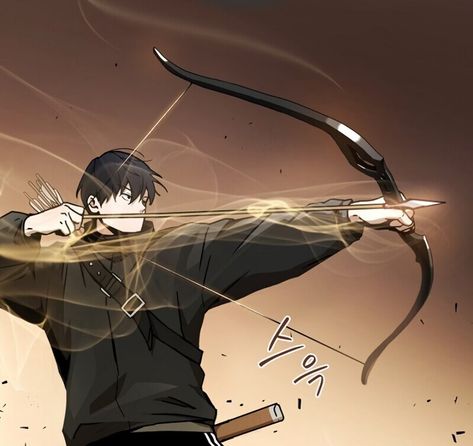 Archery Poses, Archer Characters, Arrow Art, Bleach Characters, Bleach Art, Black Anime Characters, Cool Anime Guys, Concept Art Drawing, Superhero Design