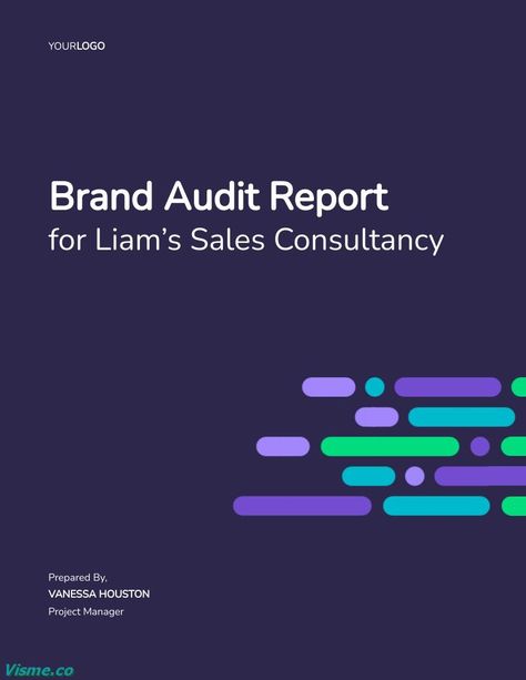 Brand Audit Report Template Visme Brand Audit, Report Template, Use Case, Quick Saves