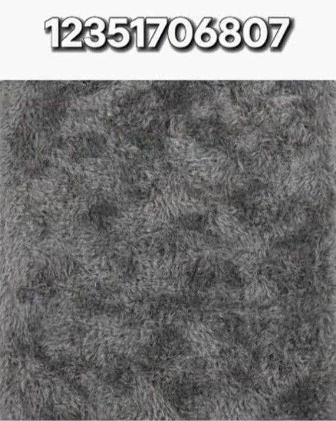 Grey-ish fluffy carpet decal~ Ed Wallpaper, Modern Decals, Fluffy Carpet, Bloxburg Decals Codes Aesthetic, Preppy Decal, Pic Code, Decals Codes, Roblox Image Ids, House Decals