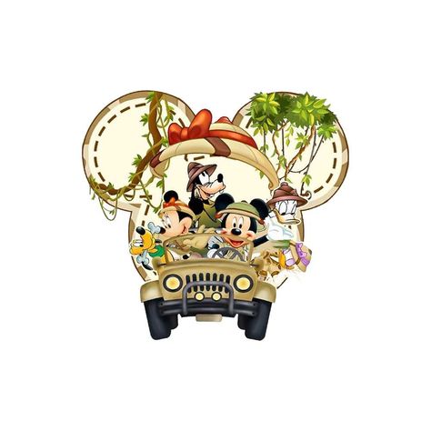 Disney Mignon, Disney Animal Kingdom, Custom Disney Shirts, Animal Kingdom Shirts, Mickey Safari, Disney Images, Disney Animals, Disney Designs, Animal Crafts For Kids